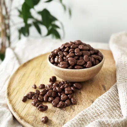 Mazsola tejcsokoládéban