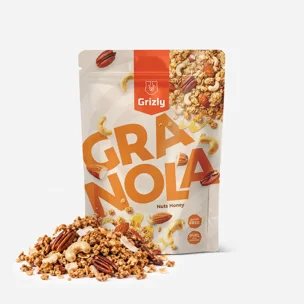 Mézes granola diófélékkel