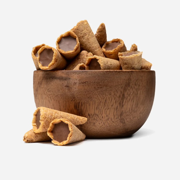 Mini tölcsérek mogyoróval