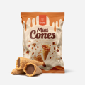 Mini tölcsérek sós karamellás ízben