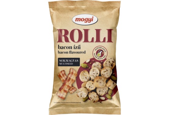 Mogyi Rolli - szalonna ízű többszemű kenyér keksz 65g