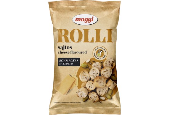 Mogyi Rolli - vícezrnné chlebové krekry se sýrovou příchutí 65g