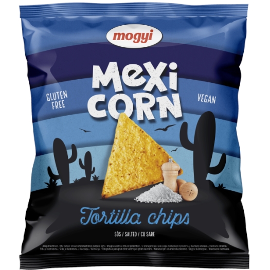 Mogyi tortilla chips kukorica snack sózott 90g