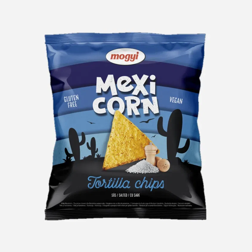 Mogyi tortilla chips kukorica snack sózott 90g