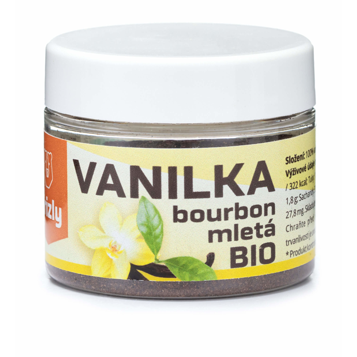 Őrölt Bourbon vanília BIO