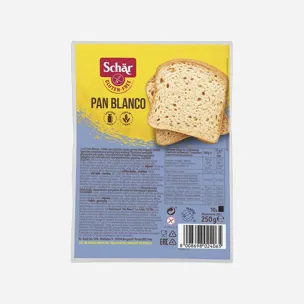 PAN BLANCO gluténmentes