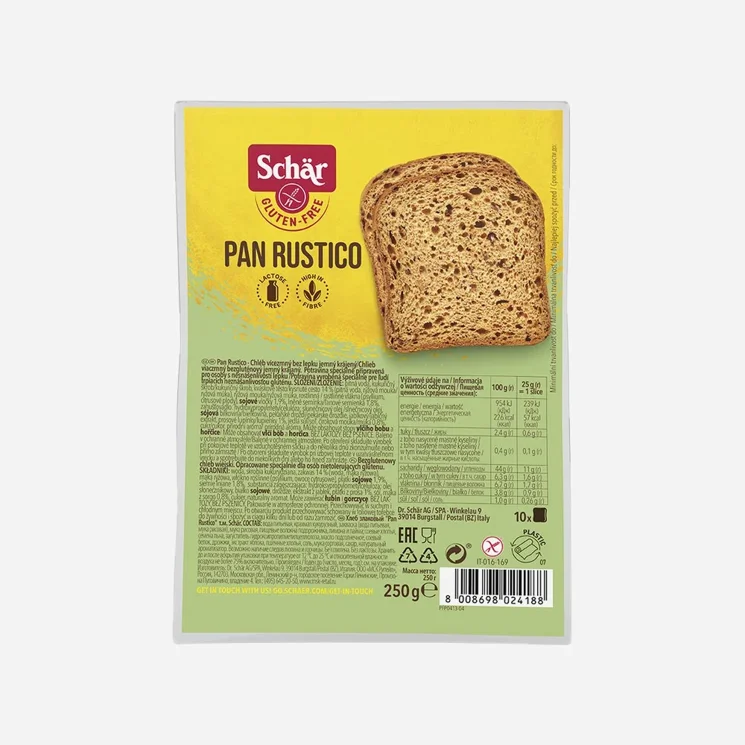 PAN RUSTICO gluténmentes