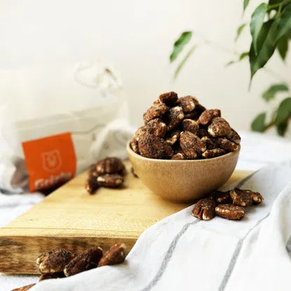 Pekándió fahéjjal és tengeri sóval