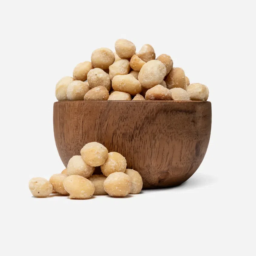 Pirított, sós makadámdió