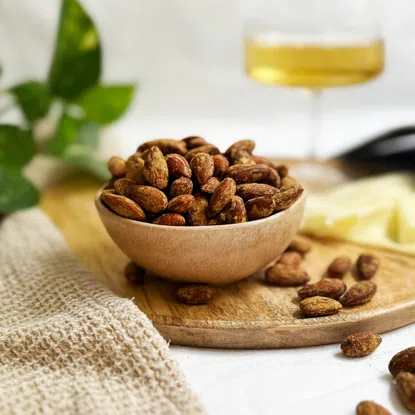 Pörkölt Mandula Mustár Ízű Sózott