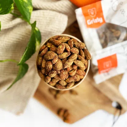 Pörkölt Mandula Mustár Ízű Sózott