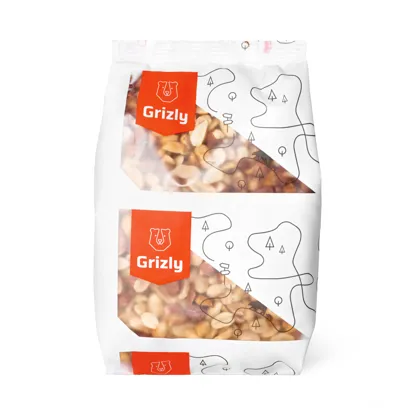 pörkölt, sózott földimogyoró héjban