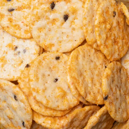 Rizskekszek paprika és chili