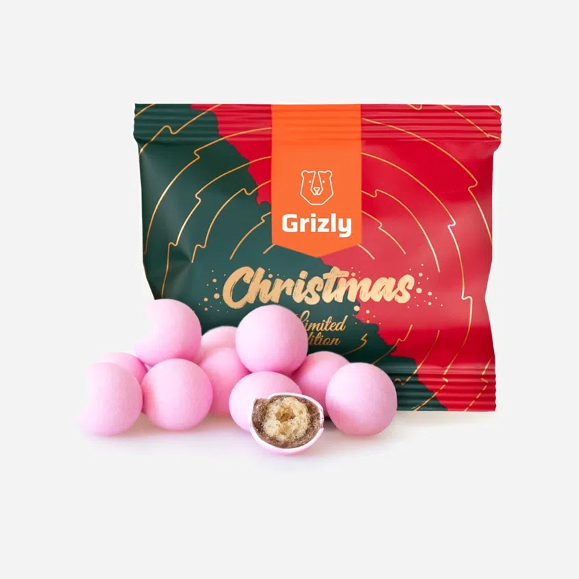 Ropogós hógolyócskák rózsaszín