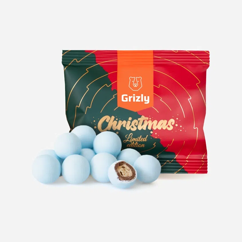 Ropogós hópelyhek kék