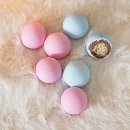 Ropogós hópelyhek kék