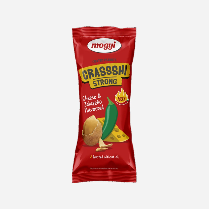 Sajtos-jalapeños földimogyoró bundában