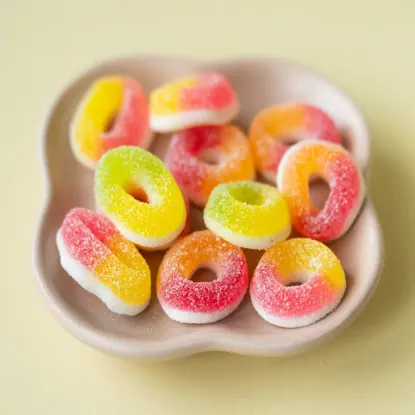 Savanyú mini karikák