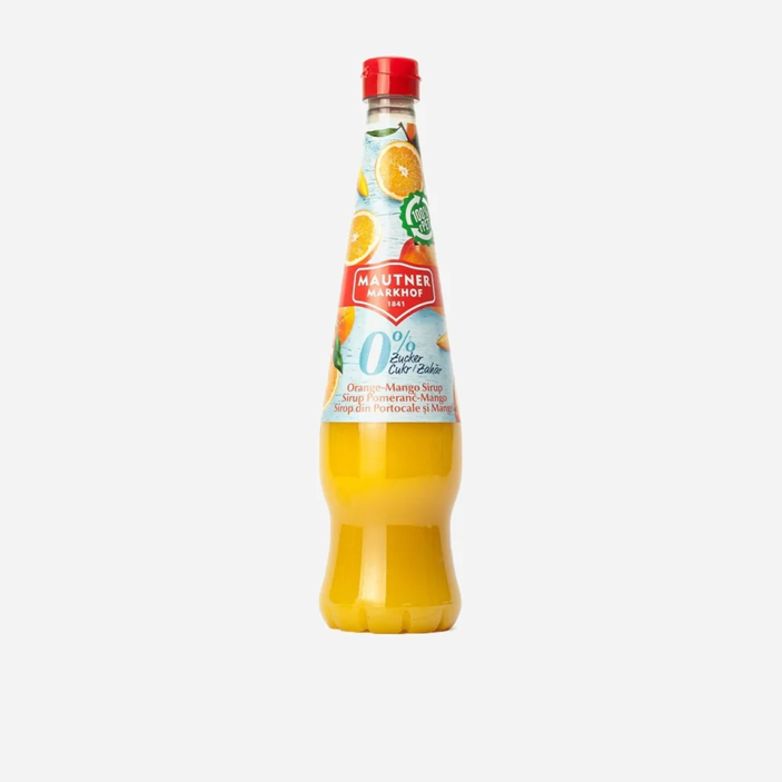 Sirup 0% cukor narancs és mangó