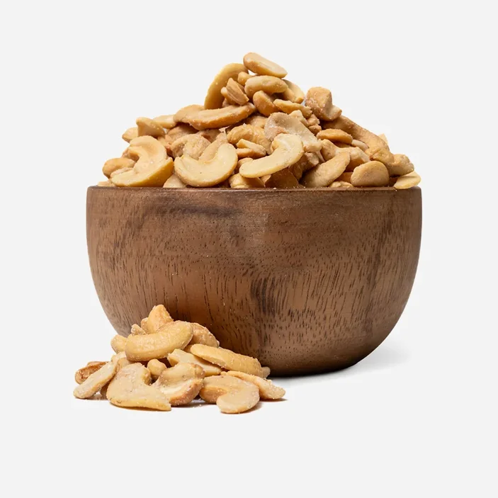 Sózott, pirított kesudió felek