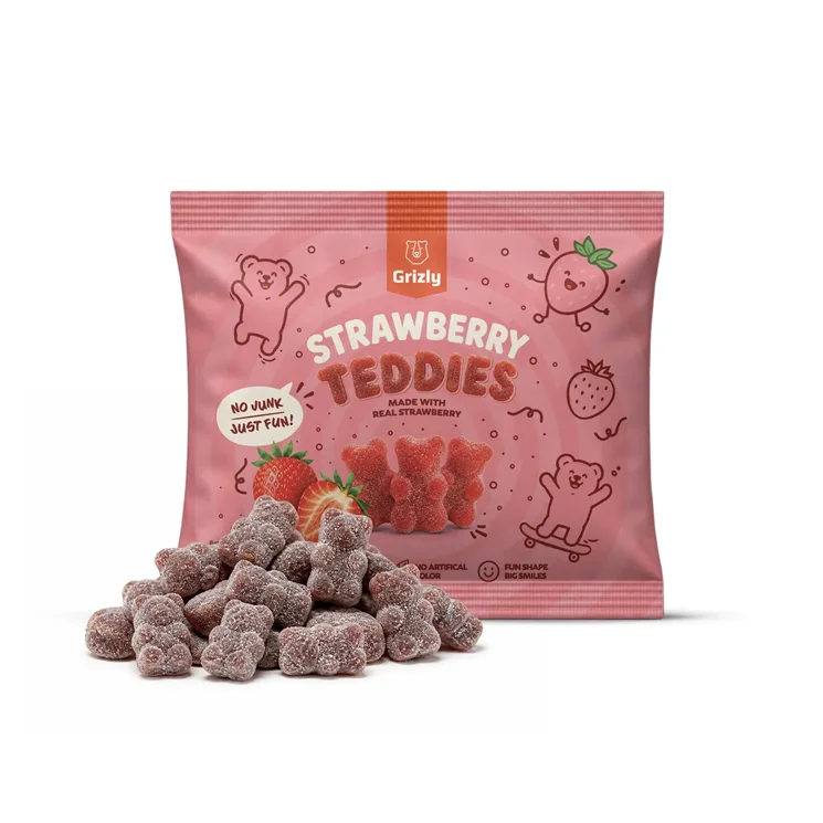 Strawberry Teddies 5 x 100 g