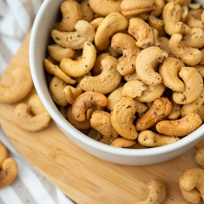 Sült kesudió trüffel ízesítéssel