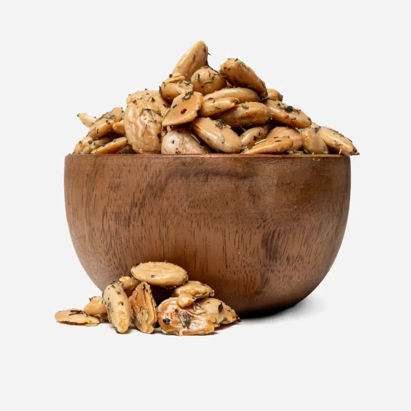 Sült mandula fűszerekkel