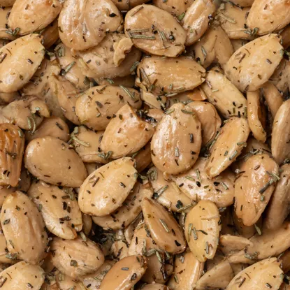 Sült mandula fűszerekkel