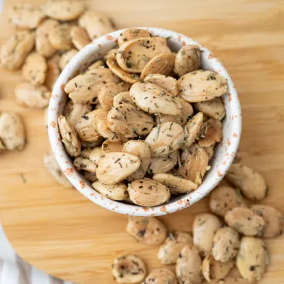 Sült mandula fűszerekkel