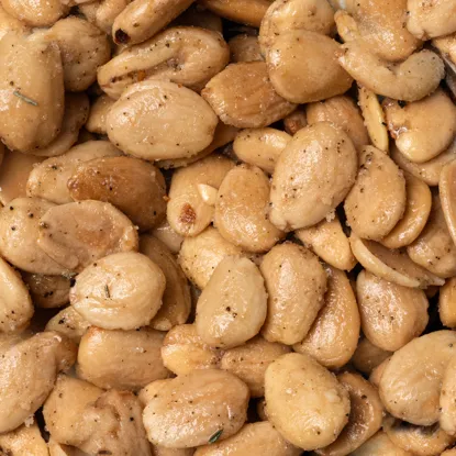 Sült mandula szarvasgombás ízesítéssel