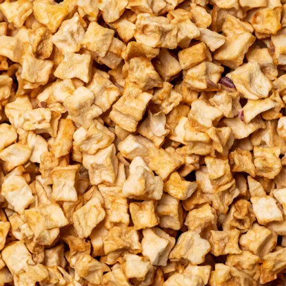 Szárított alma kockák