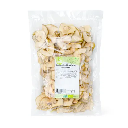 Szárított almaszeletek magház nélkül BIO 250