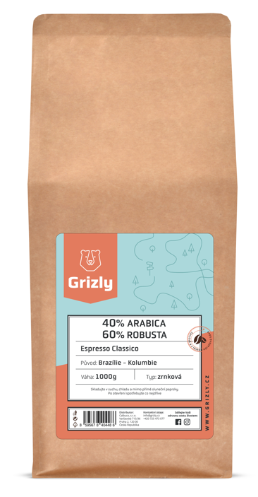 Szemes kávé  40/60 Espresso Classico