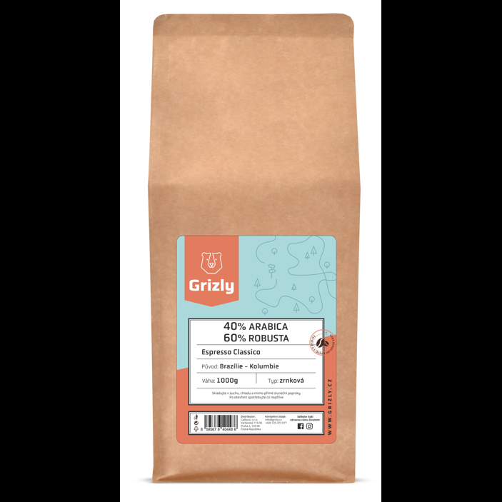 Szemes kávé  40/60 Espresso Classico