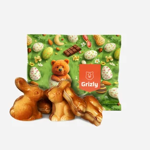 Töltött csokoládé nyuszik