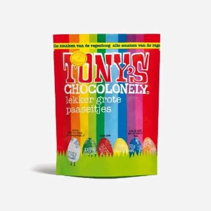 Tony's Chocolonely Húsvéti tojások Mix 18 db, 230g