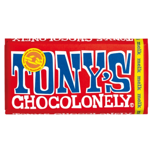 Tony's Chocolonely - tejcsokoládé 180 g