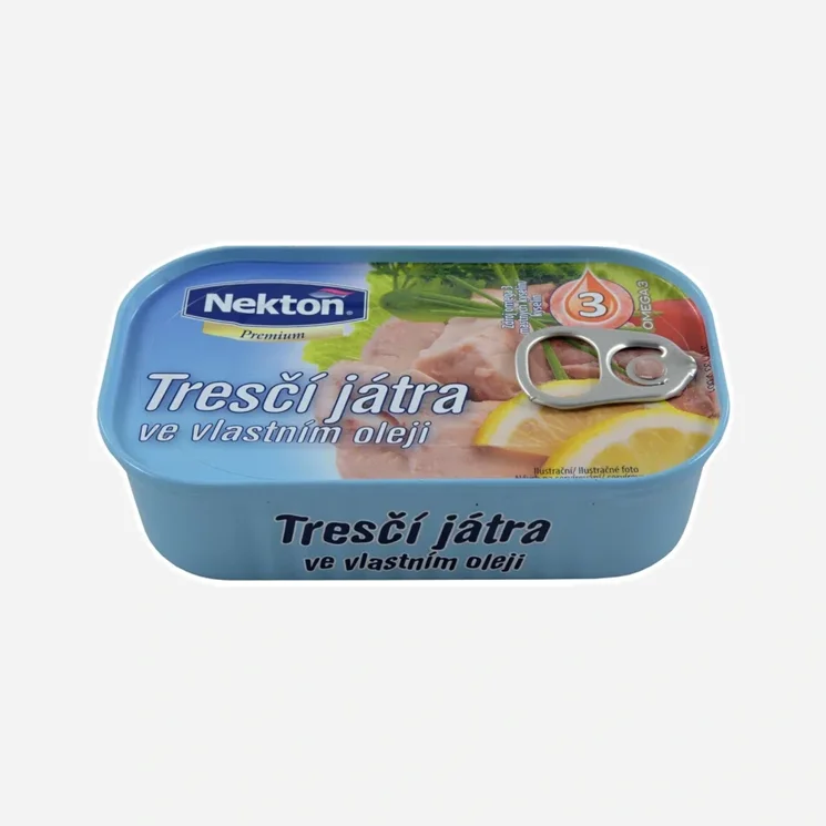 Válogatott tőkemáj saját olajában