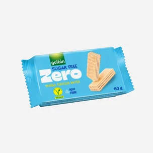 Vanilla wafer vanília ízű krémmel (70 %) töltött, cukormentes, rosttal