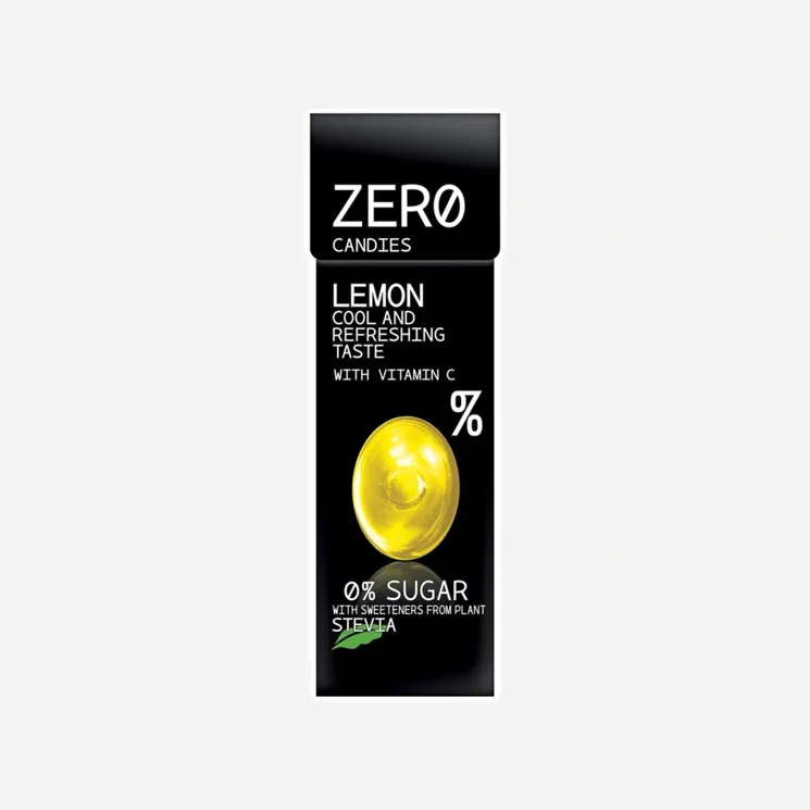 ZERO Candies Lemon – cukormentes cukorka